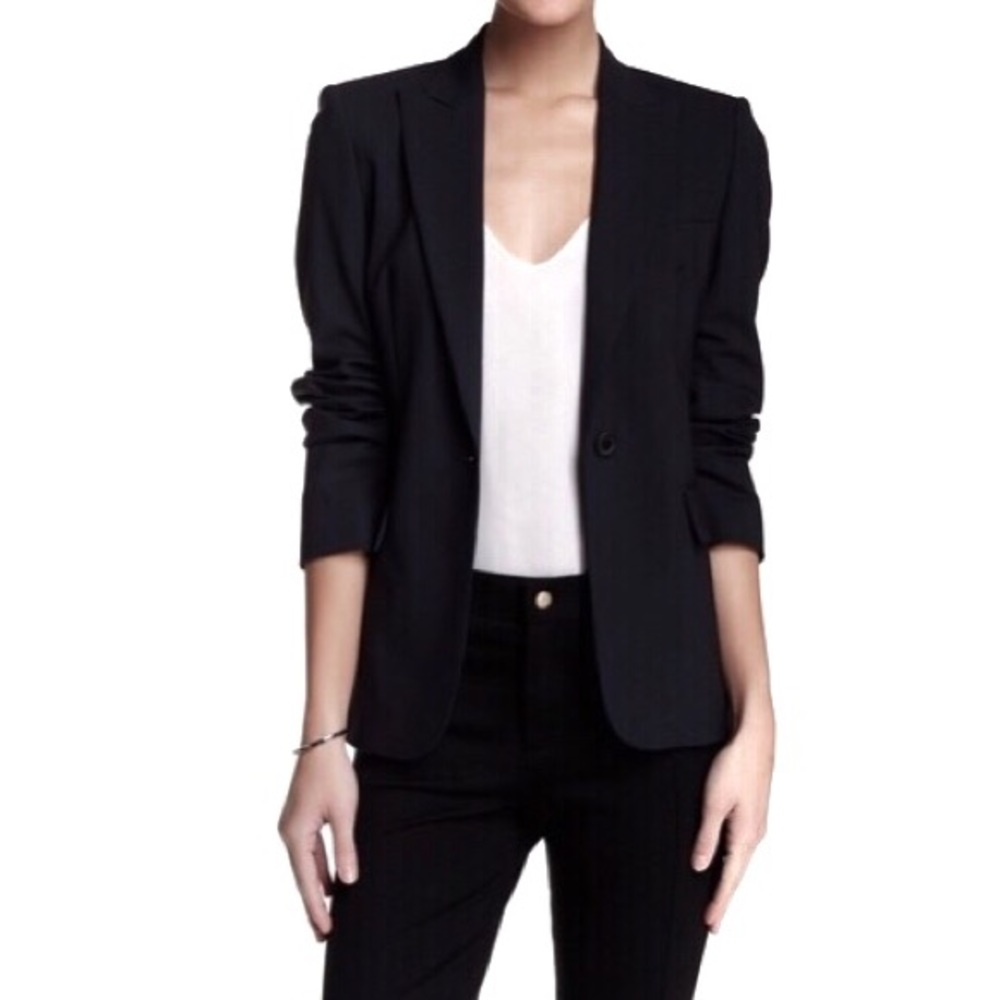 Hugo Boss Black Juicy 6 Stretch Wool Blazer - Picture 1 of 8